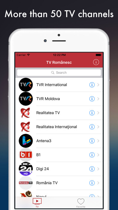 Emulate iPhone app TV Românesc - Romanian TV live using MyAndroid Emulate iPhone app TV Românesc - Romanian TV live using MyAndroid