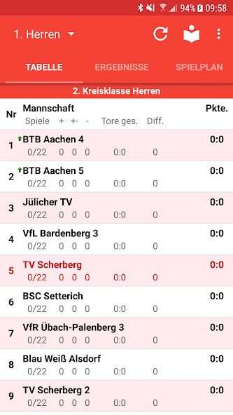 Run android online APK TV Scherberg Handball from MyAndroid or emulate TV Scherberg Handball using MyAndroid