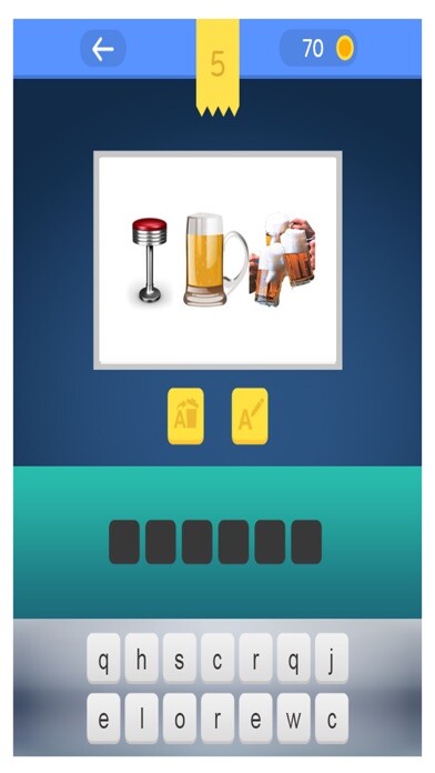 Emulate iPhone app TV Show Quiz - Guess the TV Show Game using MyAndroid