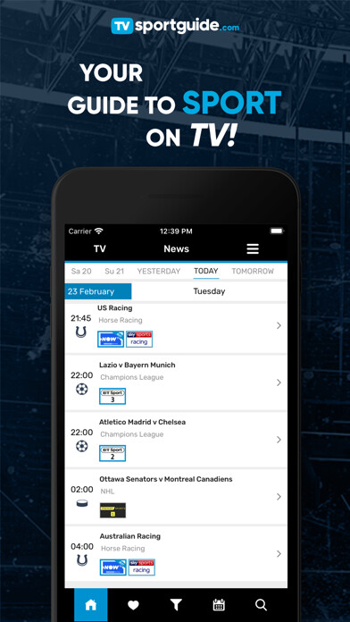 Emulate iPhone app TVsportguide.com - Sport on TV using MyAndroid Emulate iPhone app TVsportguide.com - Sport on TV using MyAndroid
