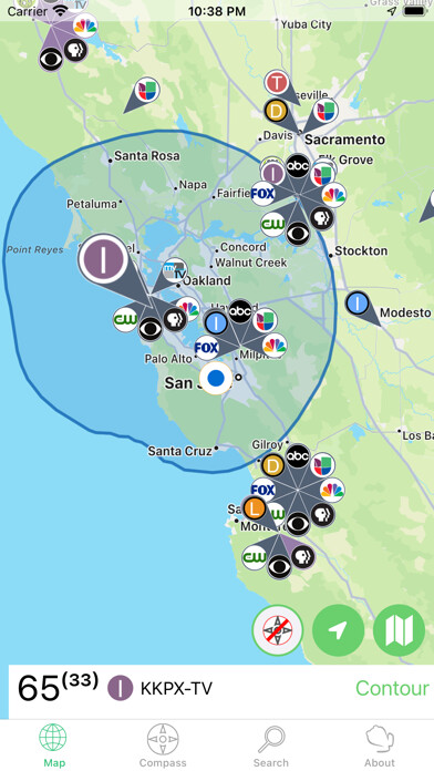 Emulate iPhone app TV Towers USA using MyAndroid Emulate iPhone app TV Towers USA using MyAndroid