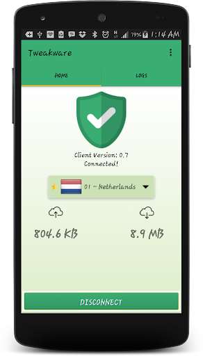 Run android online APK Tweakware from MyAndroid or emulate Tweakware using MyAndroid