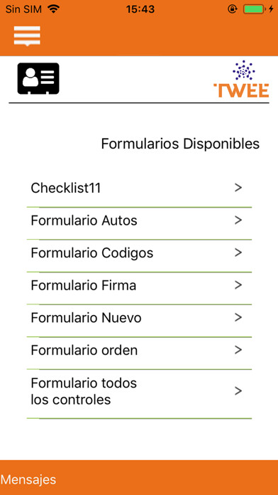 Emulate iPhone app Twee Formularios using MyAndroid Emulate iPhone app Twee Formularios using MyAndroid