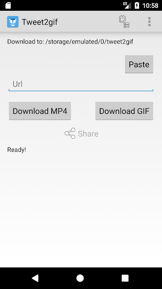 Run android online APK Tweet2gif Plus from MyAndroid or emulate Tweet2gif Plus using MyAndroid