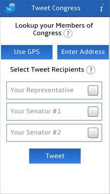 Emulate Android APK Tweet Congress