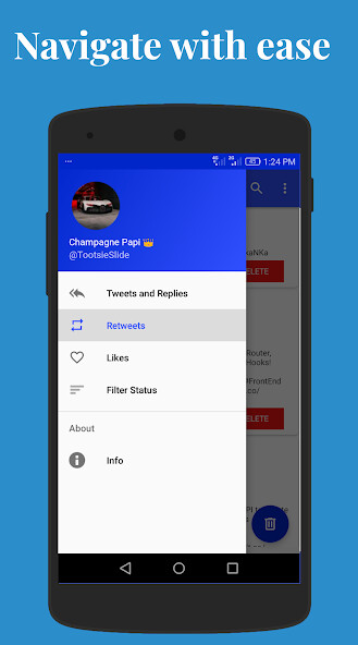 Run android online APK Tweet Delete from MyAndroid or emulate Tweet Delete using MyAndroid Run android online APK Tweet Delete from MyAndroid or emulate Tweet Delete using MyAndroid