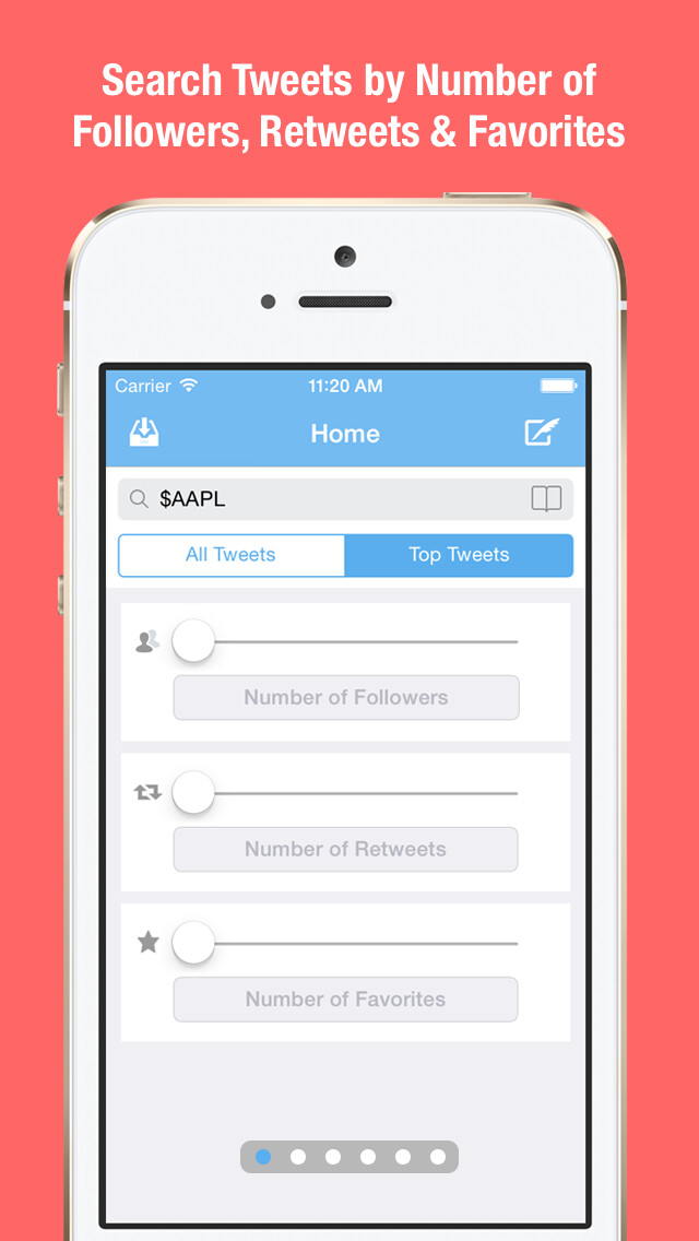 Emulate iPhone app TweetsMatter for Twitter using MyAndroid