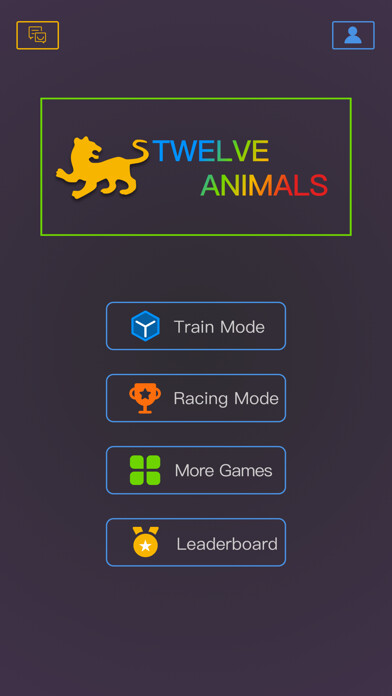 Emulate iPhone app Twelve Animals using MyAndroid