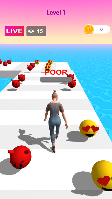 Emulate iPhone app Twerk Streamer 3D - Race Game using MyAndroid