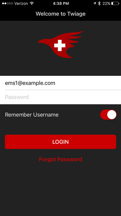 Emulate iPhone app Twiage EMS using MyAndroid