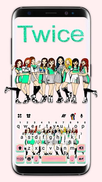 Run android online APK Twice Girls Keyboard Theme from MyAndroid or emulate Twice Girls Keyboard Theme using MyAndroid