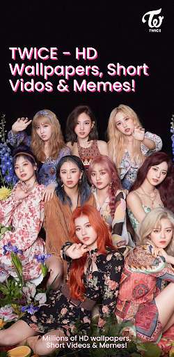 Run android online APK TWICE - HD Wallpapers, Short Videos, Memes & GIFs from MyAndroid or emulate TWICE - HD Wallpapers, Short Videos, Memes & GIFs using MyAndroid