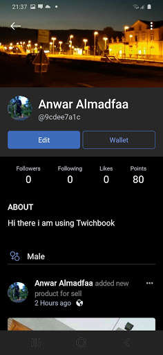 Run android online APK Twichbook social from MyAndroid or emulate Twichbook social using MyAndroid