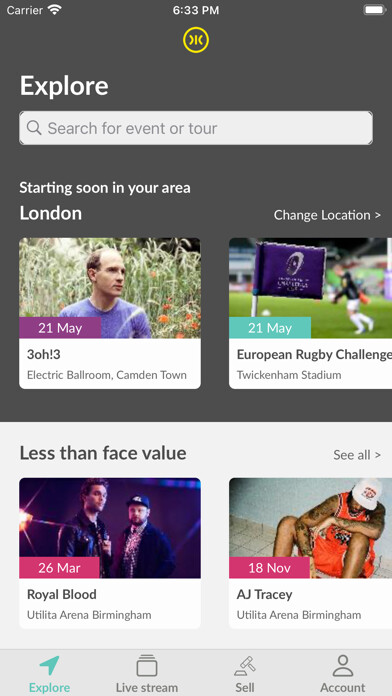 Emulate iPhone app Twickets using MyAndroid Emulate iPhone app Twickets using MyAndroid