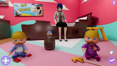 Emulate iPhone app Twin Baby Life Simulator Game using MyAndroid Emulate iPhone app Twin Baby Life Simulator Game using MyAndroid