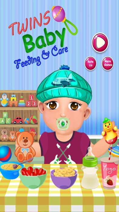 Emulate iPhone app Twins Baby Feeding & Care Game using MyAndroid Emulate iPhone app Twins Baby Feeding & Care Game using MyAndroid
