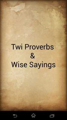 Emulate Android APK Twi Proverbs : ghana proverbs Emulate Android APK Twi Proverbs : ghana proverbs