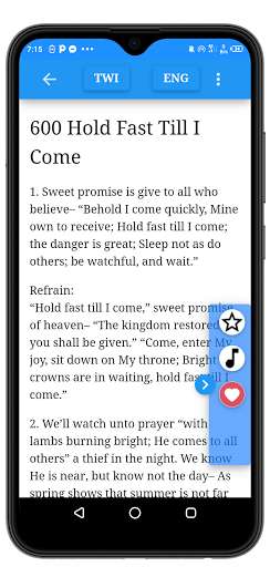 Emulate Android APK Twi SDA Hymnal