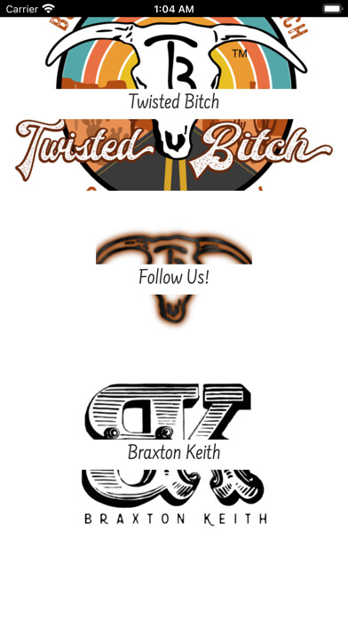 Emulate iPhone app Twisted Bitch Cattle Company using MyAndroid