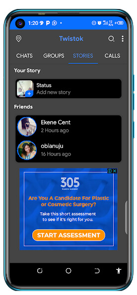 Run android online APK Twistok Messenger - Free Video from MyAndroid or emulate Twistok Messenger - Free Video using MyAndroid
