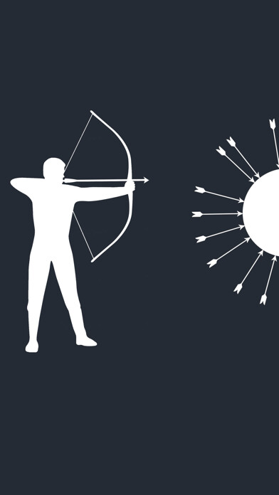 Emulate iPhone app Twisty Archery - Loop Circle Arrow using MyAndroid