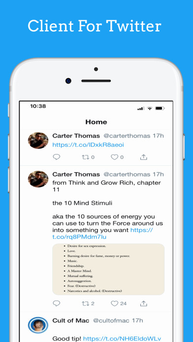 Emulate iPhone app TwitterIt for Twitter using MyAndroid Emulate iPhone app TwitterIt for Twitter using MyAndroid