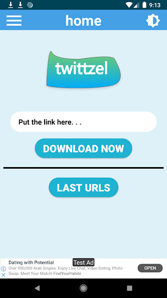 Run android online APK Twittzel from MyAndroid or emulate Twittzel using MyAndroid