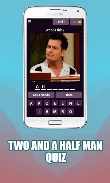 Run android online APK Two and a Half Men Quiz from MyAndroid or emulate Two and a Half Men Quiz using MyAndroid