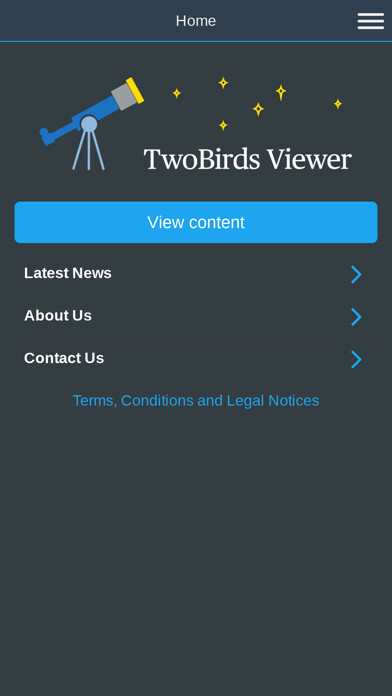 Emulate iPhone app TwoBirds Viewer using MyAndroid