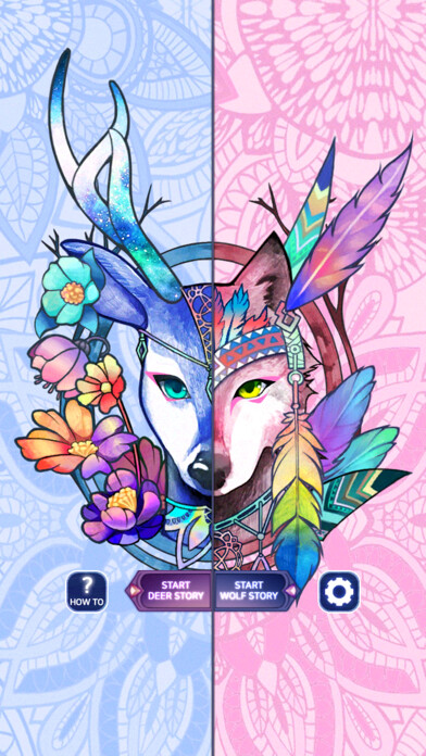 Emulate iPhone app Two Eyes - Nonogram using MyAndroid