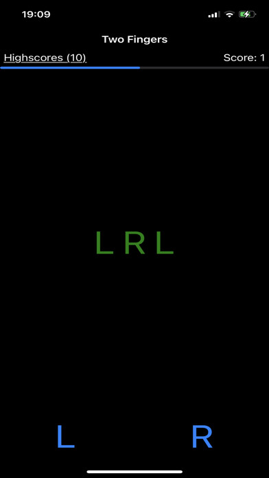 Emulate iPhone app Two Fingers - Brain reaction using MyAndroid