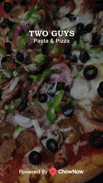 Emulate iPhone app Two Guys Pasta & Pizza using MyAndroid Emulate iPhone app Two Guys Pasta & Pizza using MyAndroid