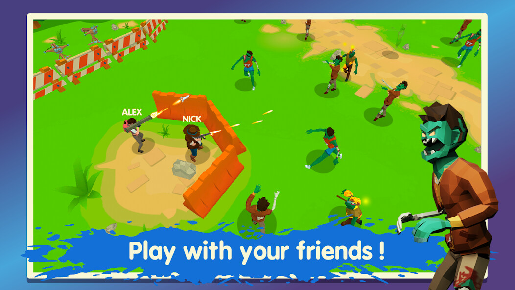 Run android online APK Two Guys  Zombies 3D: Online from MyAndroid or emulate Two Guys  Zombies 3D: Online using MyAndroid