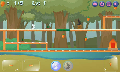 Run android online APK Two Players Games - Rabbit Bros Back Home from MyAndroid or emulate Two Players Games - Rabbit Bros Back Home using MyAndroid