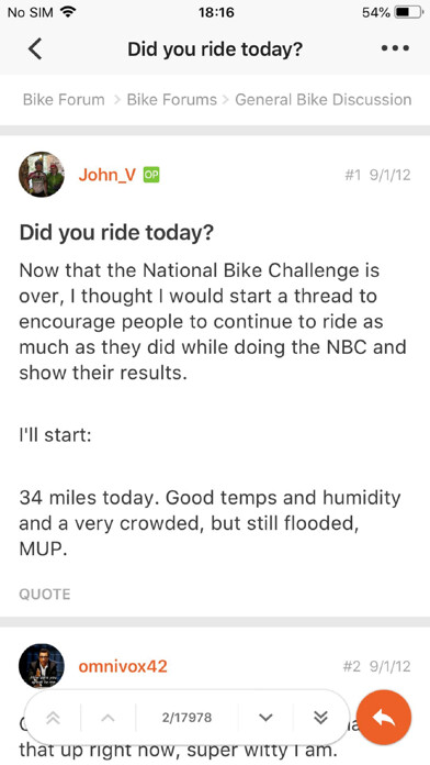 Emulate iPhone app TwoSpoke Bike Cycling Forum using MyAndroid Emulate iPhone app TwoSpoke Bike Cycling Forum using MyAndroid
