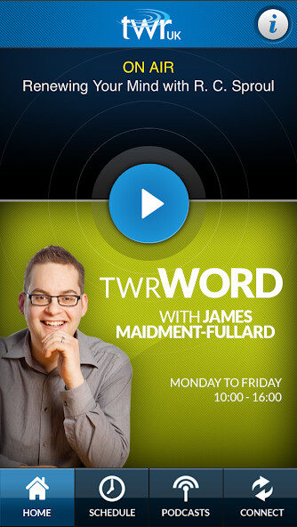 Emulate iPhone app TWR-UK Christian Radio using MyAndroid Emulate iPhone app TWR-UK Christian Radio using MyAndroid