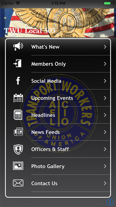 Emulate iPhone app TWU 505 using MyAndroid