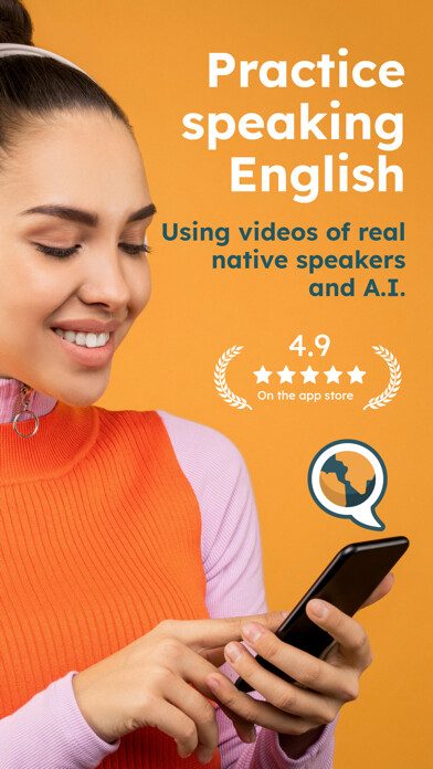 Emulate iPhone app Twyn English Speaking Practice using MyAndroid