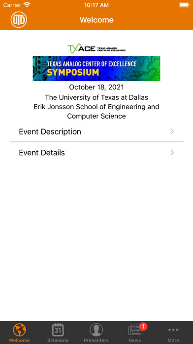Emulate iPhone app TxACE Symposium using MyAndroid Emulate iPhone app TxACE Symposium using MyAndroid