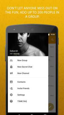 Emulate Android APK TxMe