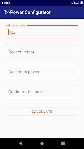 Run android online APK Tx-Power Configurator from MyAndroid or emulate Tx-Power Configurator using MyAndroid