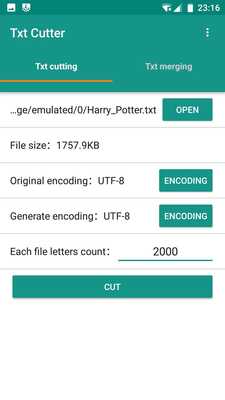 Emulate Android APK Txt Cutter Emulate Android APK Txt Cutter