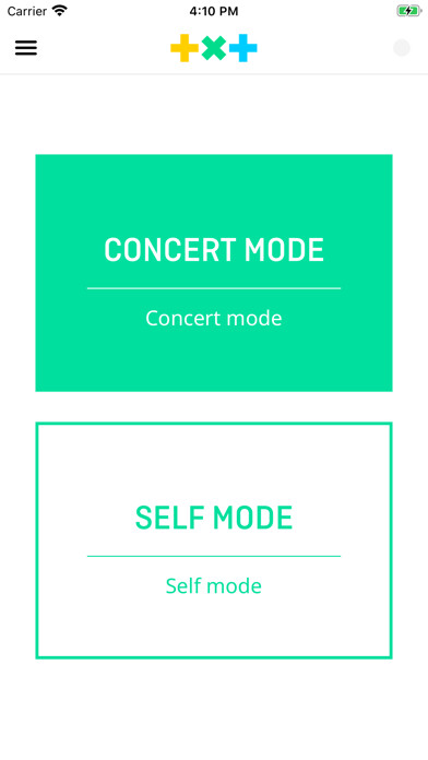 Emulate iPhone app TXT Official Light Stick using MyAndroid