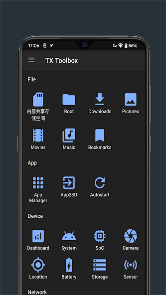 Run android online APK TX Toolbox from MyAndroid or emulate TX Toolbox using MyAndroid