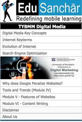 Emulate Android APK TYBMM DigiMedia