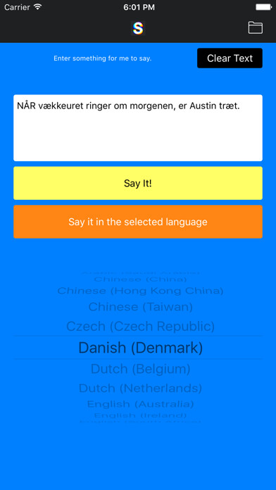 Emulate iPhone app Type It Say It using MyAndroid Emulate iPhone app Type It Say It using MyAndroid