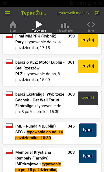 Run android online APK Typer Żużlowy PoKredzie.pl from MyAndroid or emulate Typer Żużlowy PoKredzie.pl using MyAndroid Run android online APK Typer Żużlowy PoKredzie.pl from MyAndroid or emulate Typer Żużlowy PoKredzie.pl using MyAndroid