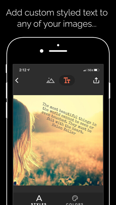 Emulate iPhone app Typetastic: Text on Photos using MyAndroid Emulate iPhone app Typetastic: Text on Photos using MyAndroid