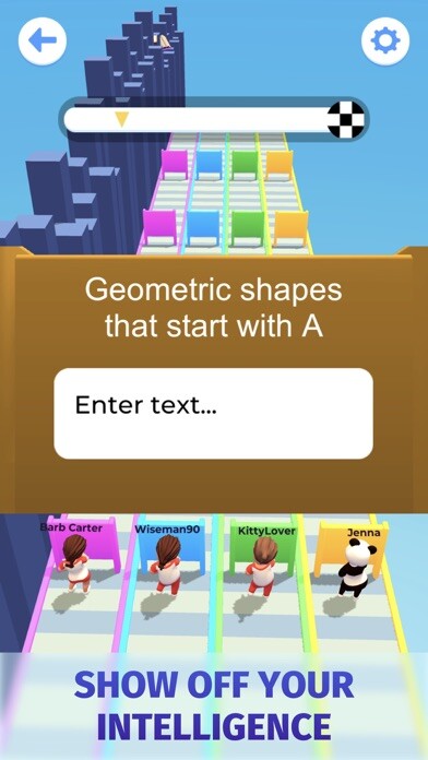 Emulate iPhone app Typing Runner — Fun Word Quiz using MyAndroid Emulate iPhone app Typing Runner — Fun Word Quiz using MyAndroid