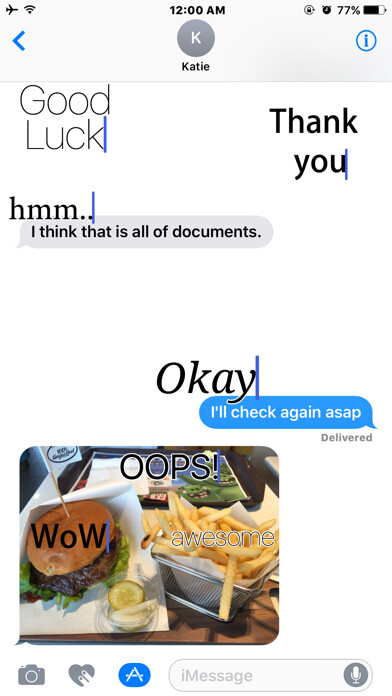 Emulate iPhone app TypingText - Keyboard Type-on Effect Stickers using MyAndroid Emulate iPhone app TypingText - Keyboard Type-on Effect Stickers using MyAndroid
